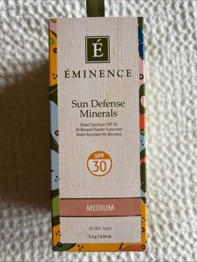 Eminence Sun Defense Minerals SPF 30 Mineral Powder Sunscreen - Medium